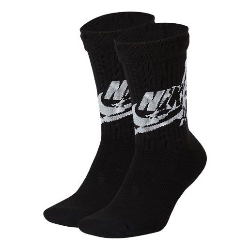 Čarape Jordan Air Jordan Logo Socks Crna | SK0112-010