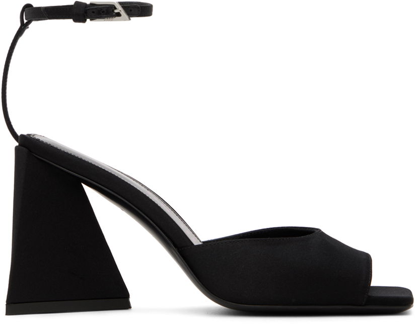 Odjeća The Attico Attico Piper Heeled Sandals Crna | 231WS599 V015