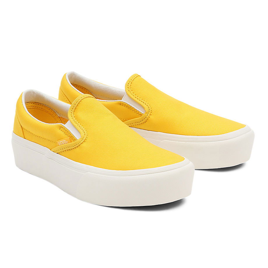 Tenisice i cipele Vans Classic Slip-On Platform Žuta | VN0A5KXBB10, 0