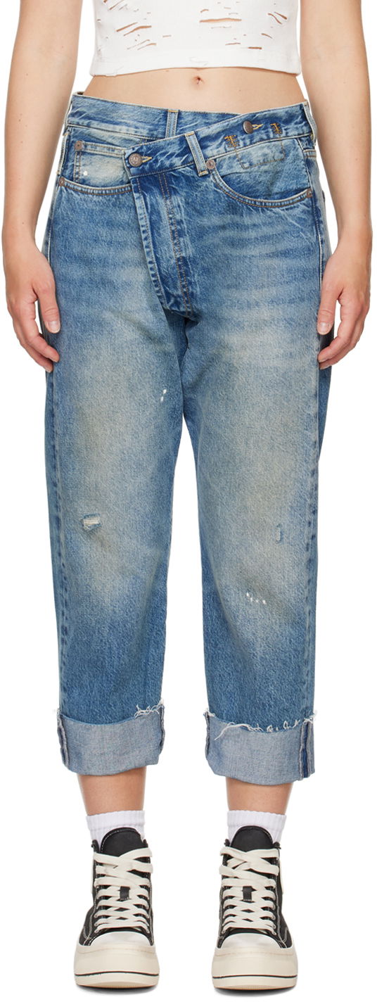 Jeans R13 R13 Crossover Jeans Plava | R13W2048-735