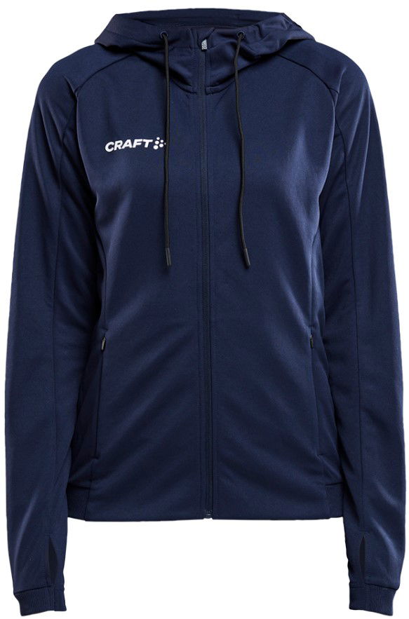 Dukserice Craft Evolve Hood Jacket With Zipper Tamnoplava | 1910158-390000