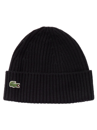 Kapica Lacoste KNITTED CAP Crna | 3666354851469