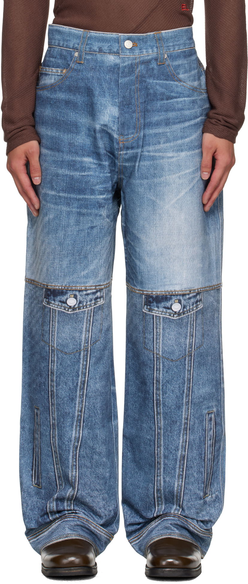 Jeans Andersson Bell Andersson Bell Printed Jeans Plava | apa842u