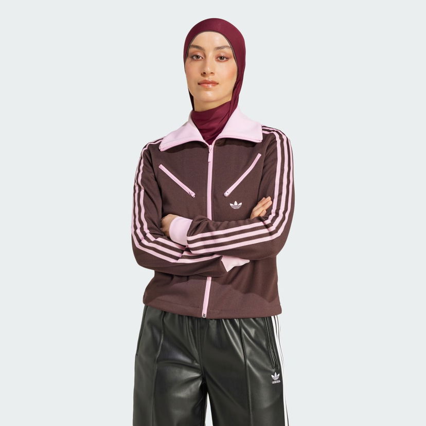 Trenerka adidas Performance 70s Montreal Track Jacket Smeđa | JL9629