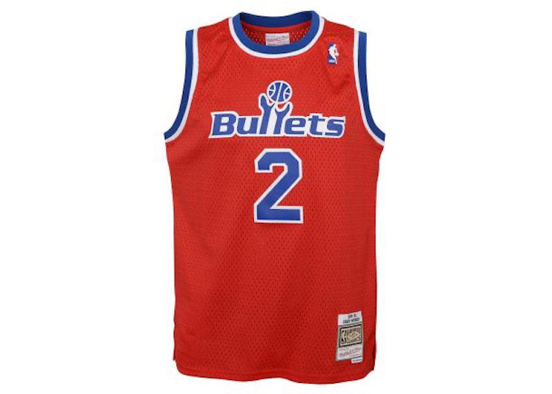 Dres Mitchell & Ness Mitchell & Ness Washington Bullets Chris Webber 1994-95 Swingman Jersey Crvena | 9N2B7BRD0-WBUCW-Y94