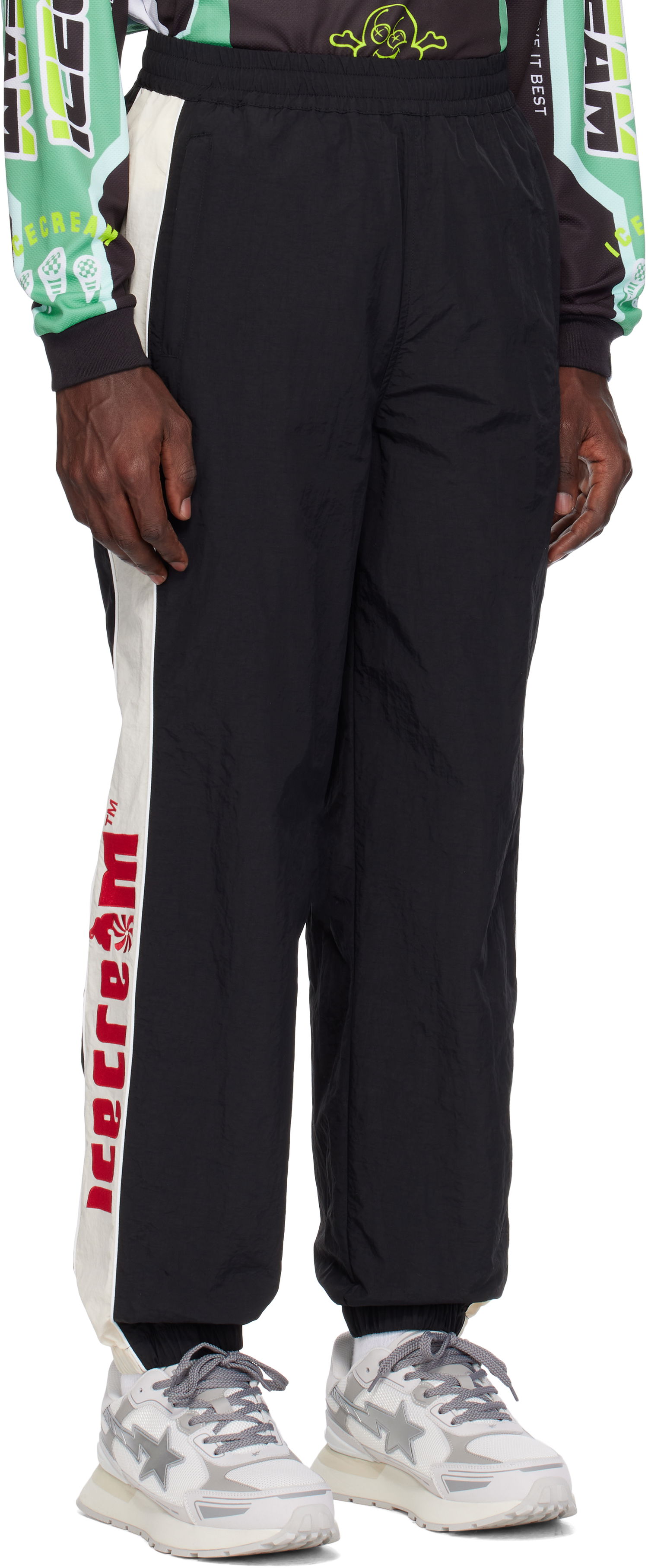 Trenirka BBC IceCream ICECREAM Nylon Track Pants Crna | IC24431, 1