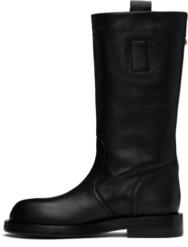Odjeća Ann Demeulemeester Ann Demeulemeester Bente Leather Boots Crna | 2510-W-C32-LT157-099, 2