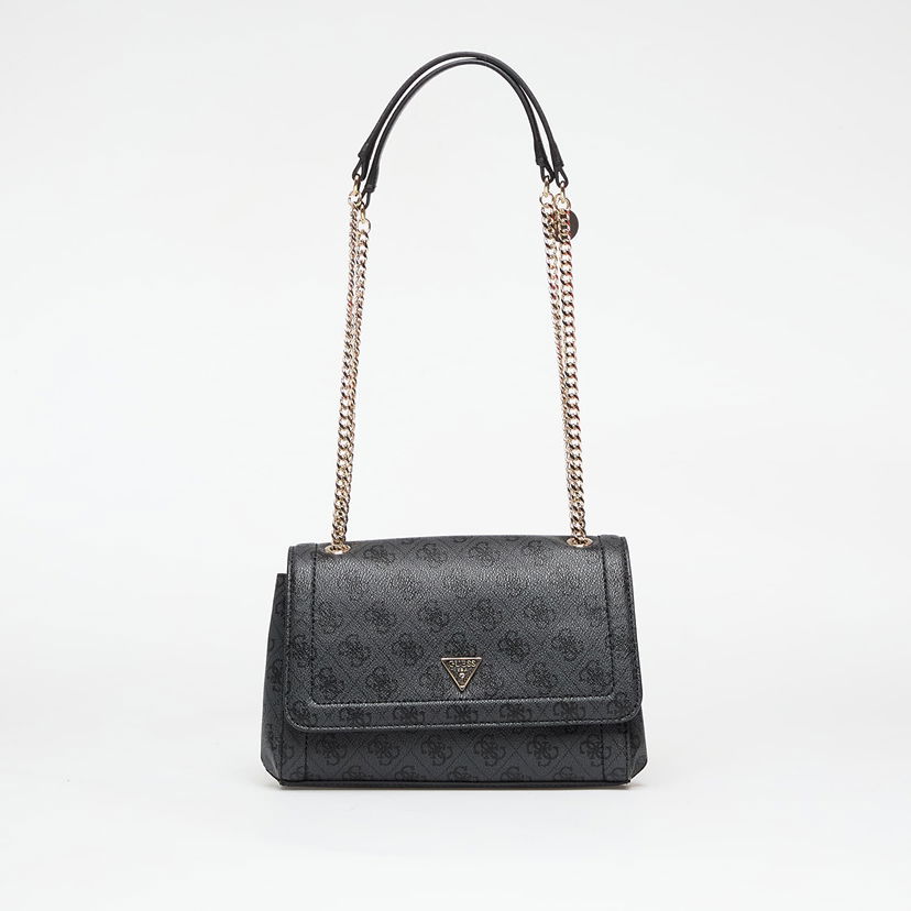 Ručna torbica GUESS Guess Noelle II Convertible Crossbody Flap Bag Crna | HWBG9672210-CLO