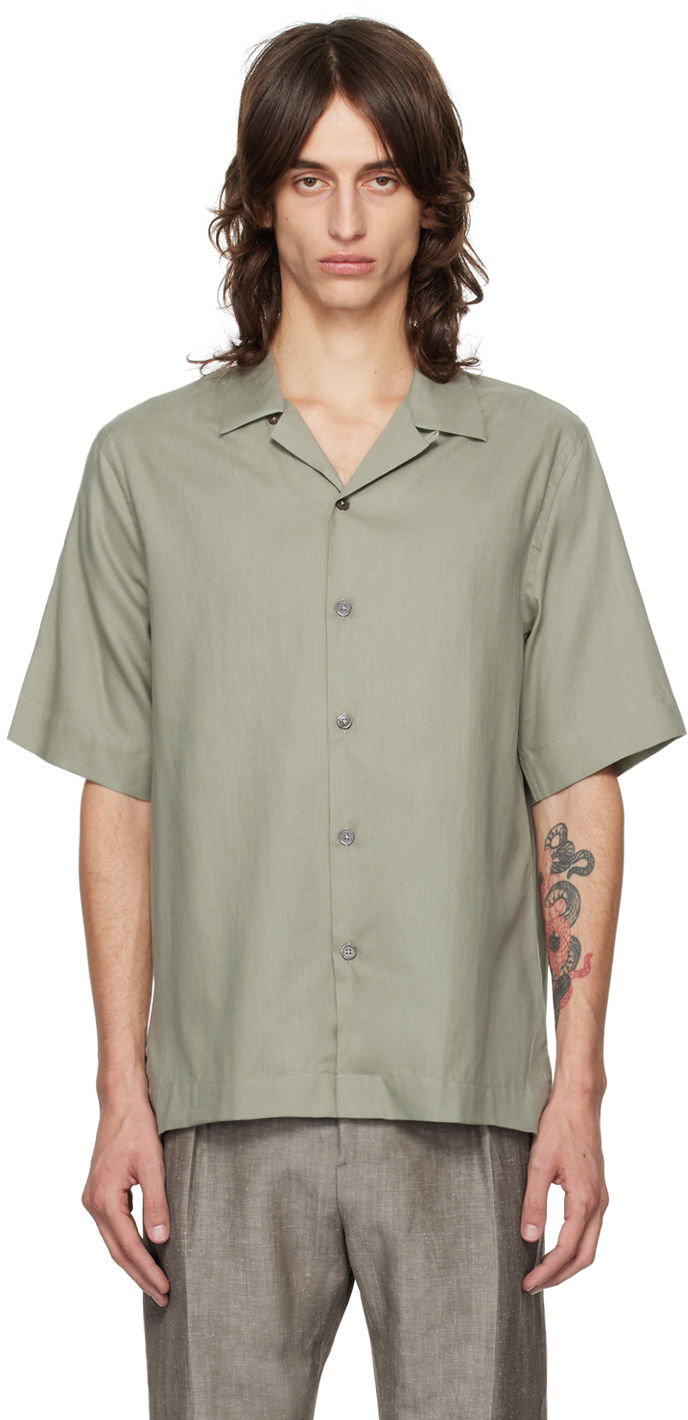 Košulja Paul Smith Paul Smith Button-Down Shirt Zelena | M1R-905U-N02417-34