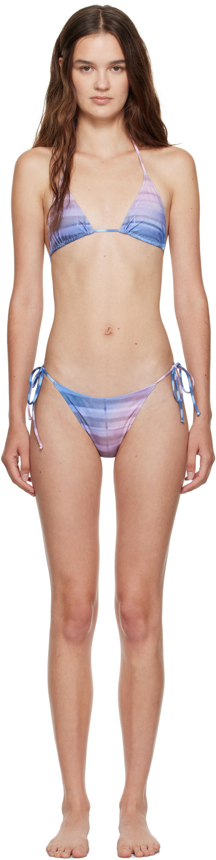 Kupaći kostimi Jean Paul Gaultier Jean Paul Gaultier Body Printed Air Bikini Ljubičasta | 25/03-W-BS032-J011P-565034