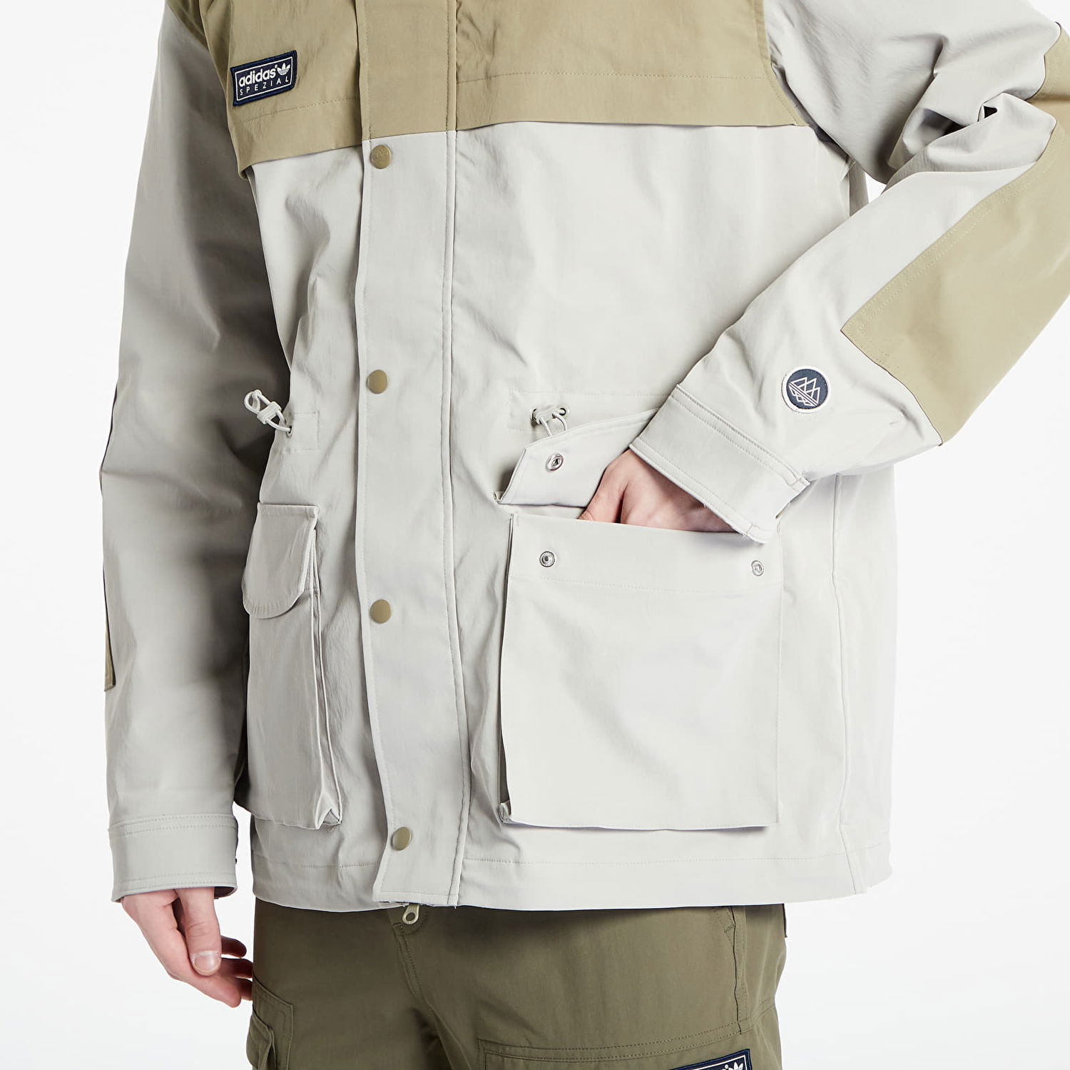 Jakna adidas Originals SPEZIAL Moorfield Jacket Bež | IN6753, 1