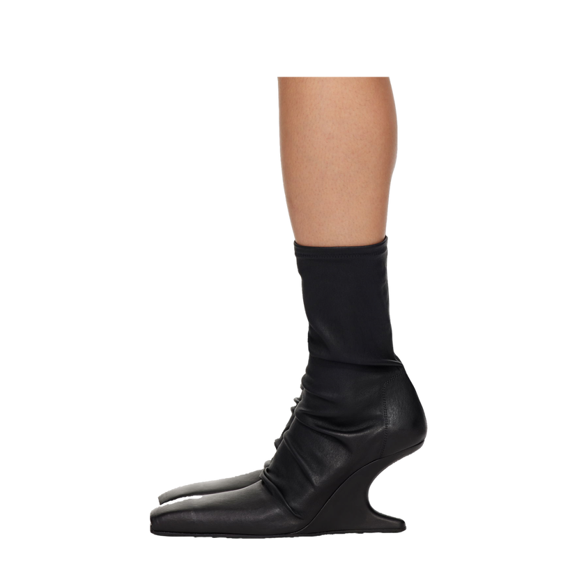 Tenisice i cipele Rick Owens Cantilever Boots Crna | RP02D3808 LS