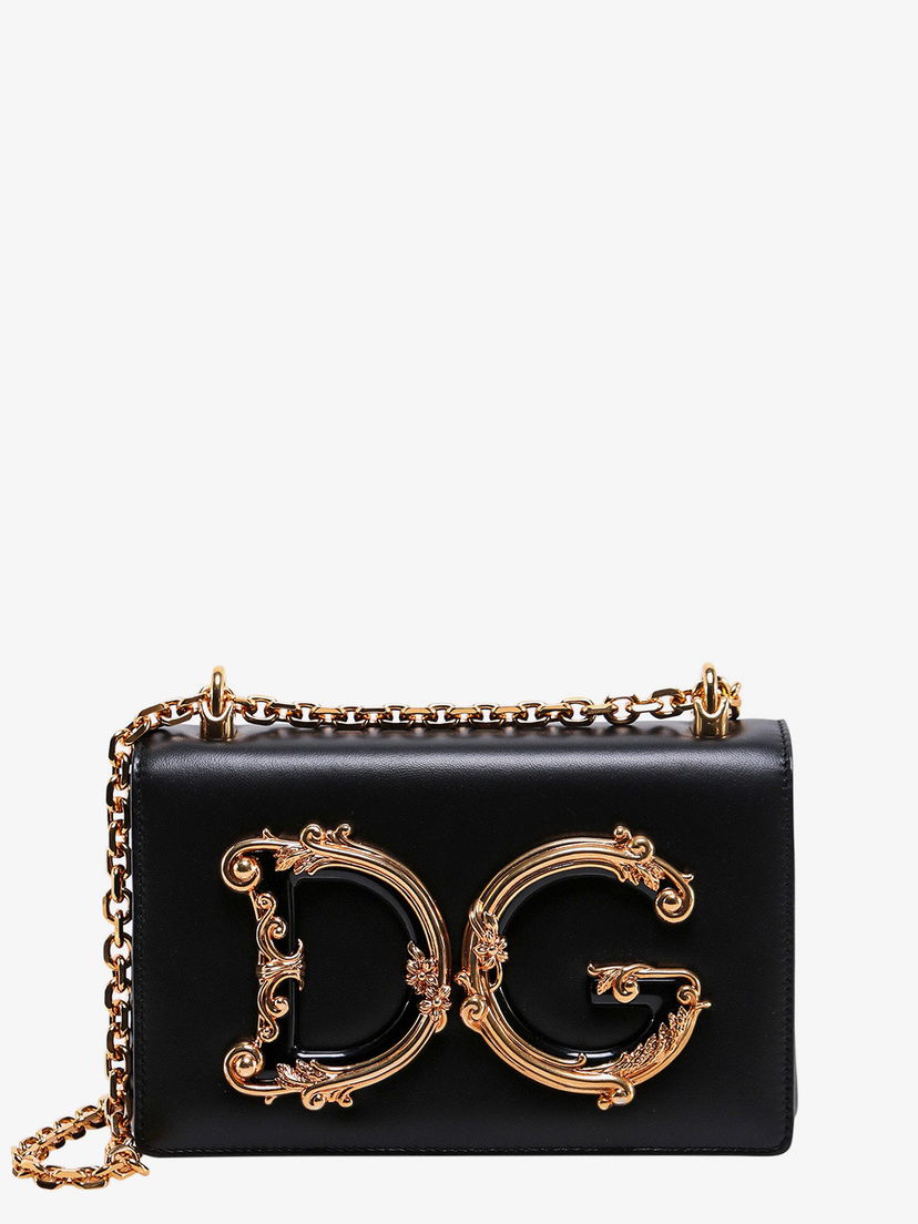 Torba za rame Dolce & Gabbana Dolce & Gabbana Devotion Shoulder Bag Crna | BB6498AZ80180999