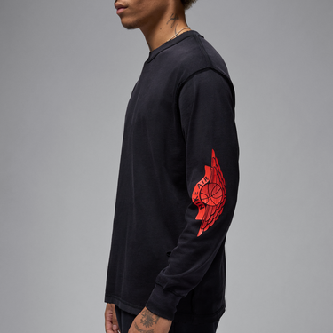 Majica kratkih rukava Jordan Jordan Rare Air Long Sleeve T-Shirt Crna | IB3134-010, 2