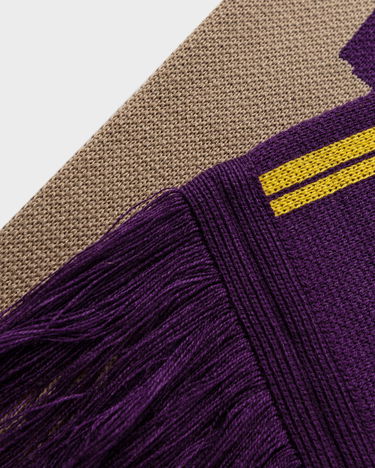 Šal BAPE Jacquard Bape Logo Long Scarf Ljubičasta | 001GDK801011M PUR, 3