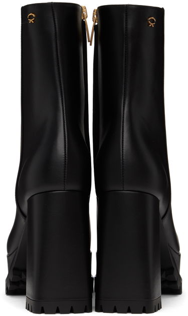 Tenisice i cipele Gianvito Rossi Gianvito Rossi Harlem Platform Ankle Boots Crna | G73178.70GOM.VGINERO, 1
