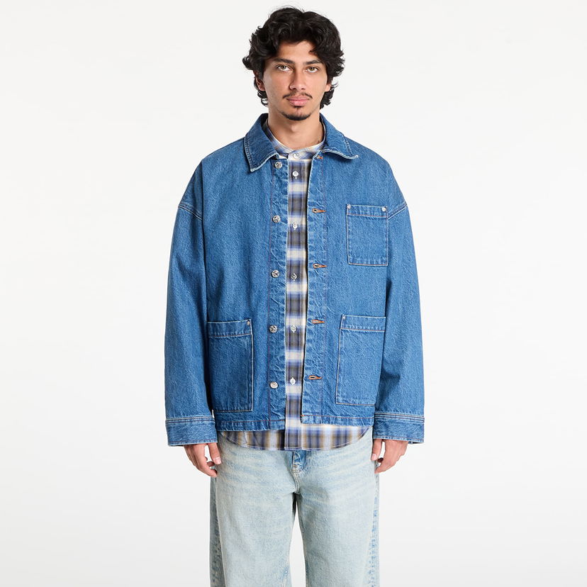 Jakna A.P.C. A.P.C. x Marc Jacobs Denim Jacket Plava | COHKK-M32011 IAL