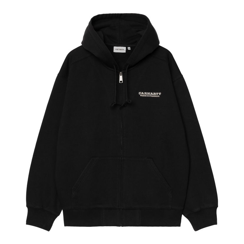 Dukserice Carhartt WIP Hooded Runaway Sweat Jacket Crna | I034414_4