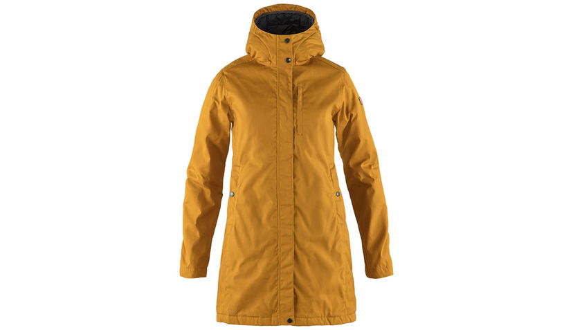 Parka FJÄLLRÄVEN Kiruna Padded Parka Žuta | F89644-166