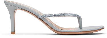 Tenisice i cipele Gianvito Rossi Gianvito Rossi India Thong 70 Heeled Sandals Siva | G13270-70RIC-XCN, 0