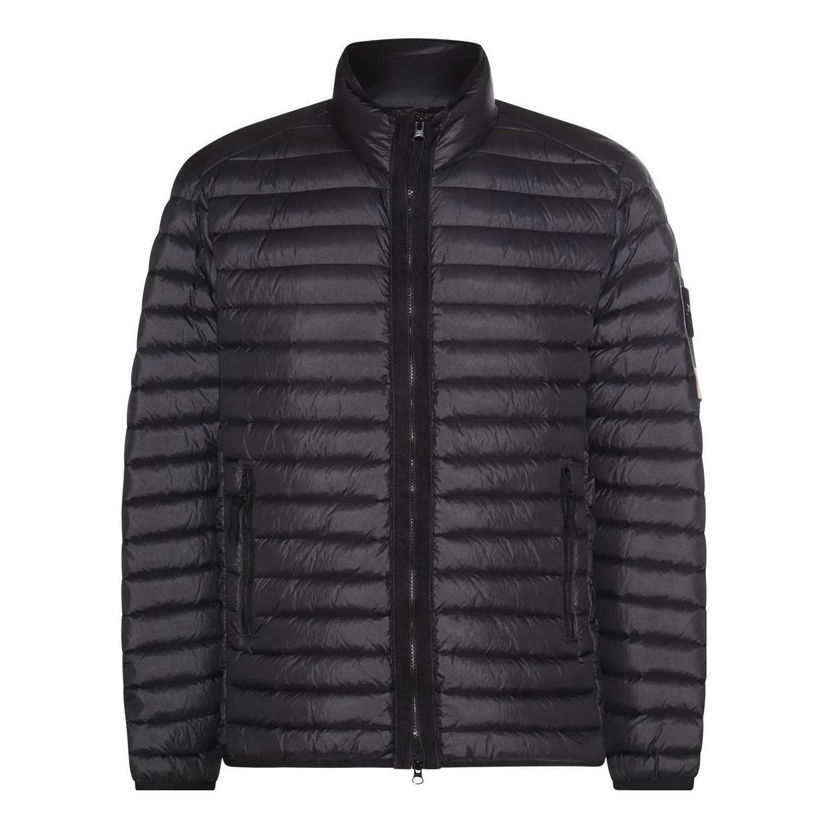 Pernata jakna Stone Island Packable Down Jacket Crna | 791542324-V0029