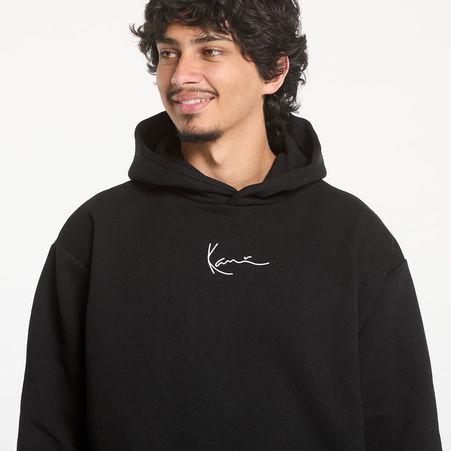 Dukserice Karl Kani Small Signature Essential OS Hoodie Black Crna | KM-HD021-001-01, 1