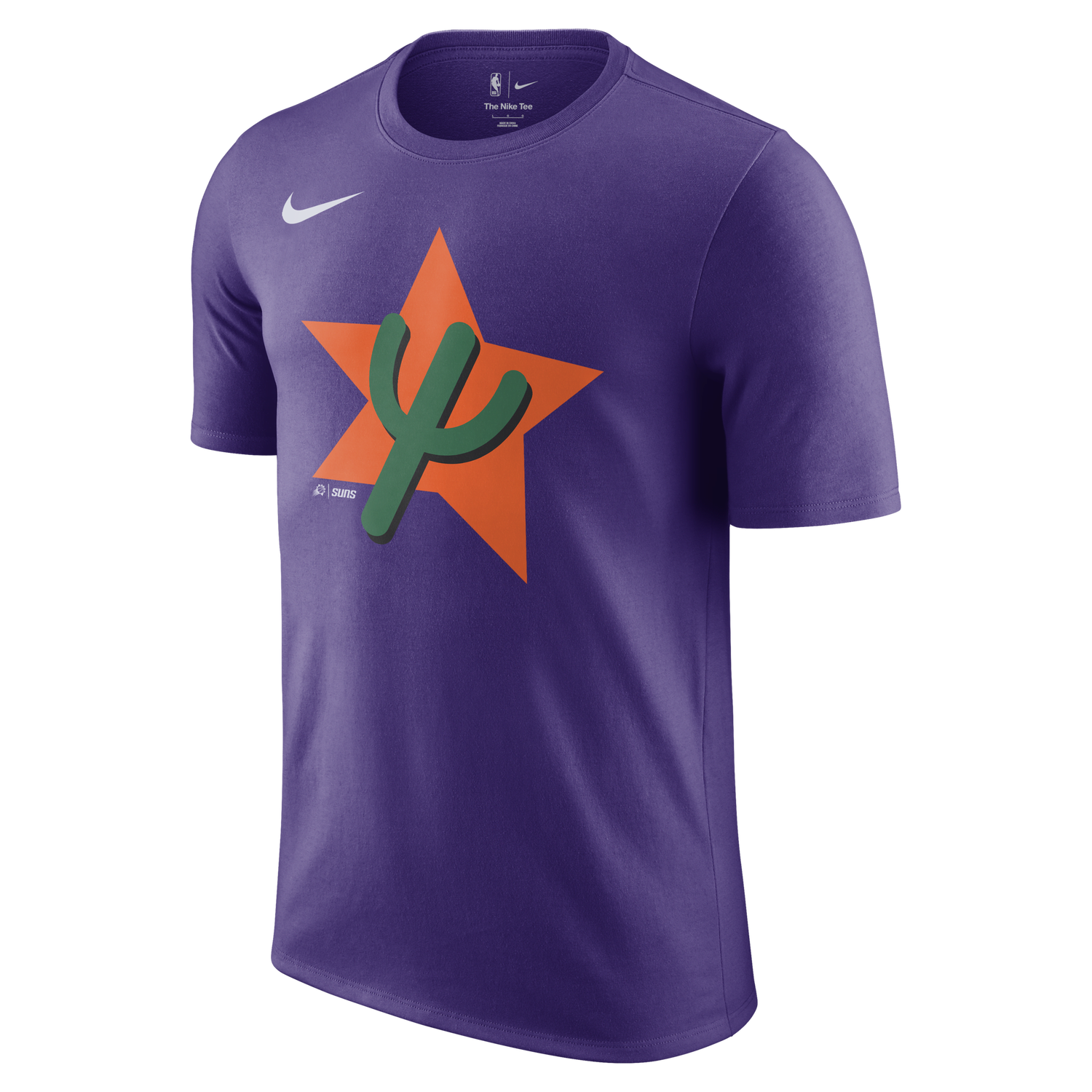 Majica kratkih rukava Nike Essential City Edition Suns T-Shirt Ljubičasta | HJ2589-504, 0