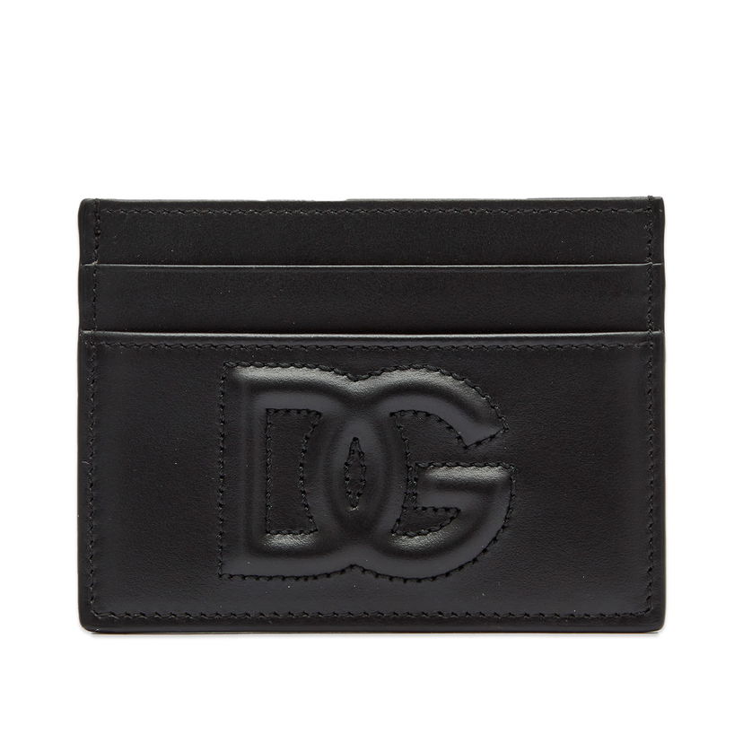 Novčanik Dolce & Gabbana Logo Leather Card Holder Nero Crna | BI0330AG081-80999