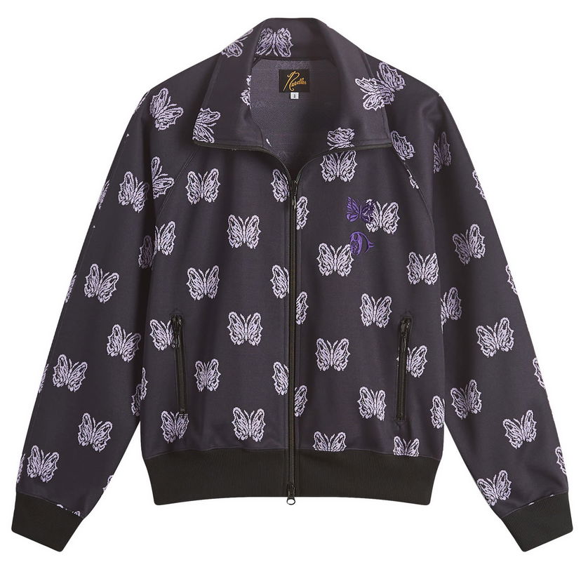 Jakna Needles Kae Tanaka Track Jacket, Size Small Crna | QV424-B