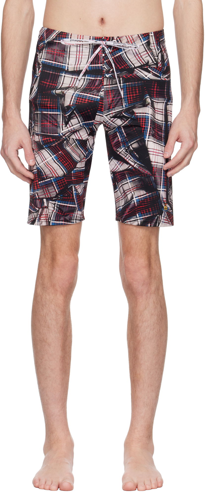 Kupaći kostimi Vivienne Westwood Vivienne Westwood Draped Tartan Swim Shorts Višebojno | 8101000M-J0099-