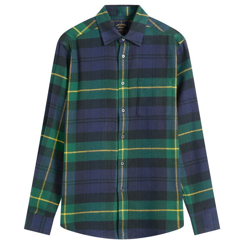 Košulja Portuguese Flannel Cabin Flannel Check Shirt Višebojno | AW25018-NVG