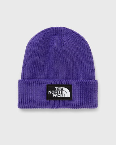 Kapica The North Face Logo Box Cuffed Beanie Ljubičasta | NF0A8CHENL41, 1