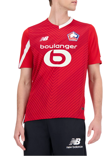 Dres New Balance LOSC Lille Home 2023/24 Jersey Crvena | mt230250-hme, 0