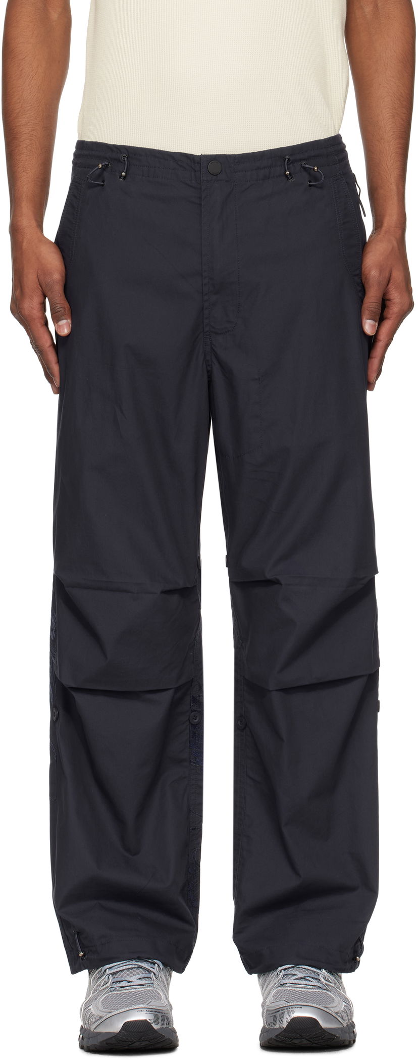 Cargo hlače Maharishi Maharishi Crow & Heron Loose Snopants Trousers Tamnoplava | 6102