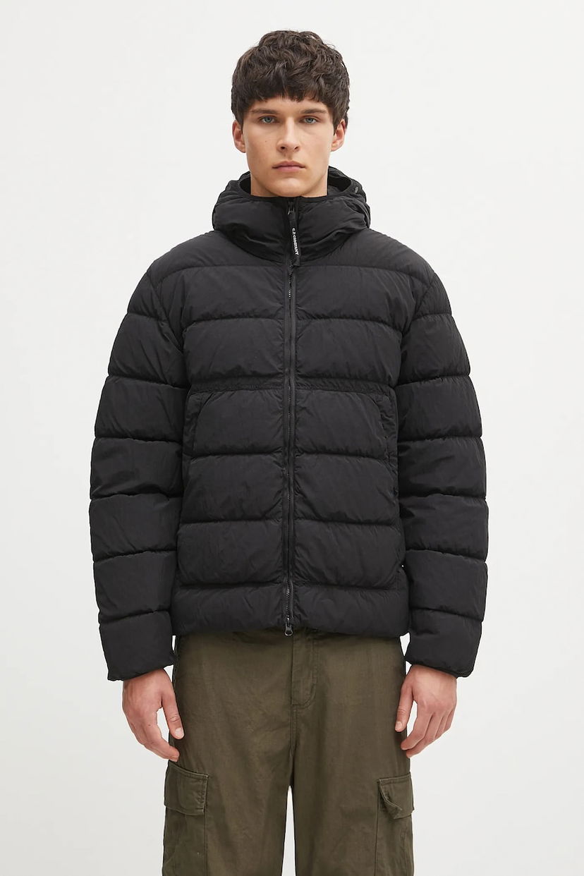 Pernata jakna C.P. Company Winter Puffer Jacket Crna | 19CMOW011A005904G