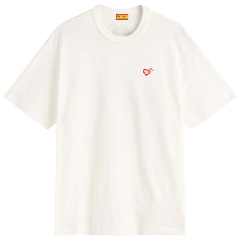 Majica kratkih rukava Human Made Small Heart T-Shirt, Size Large Bijela | HM30TE005-WHT
