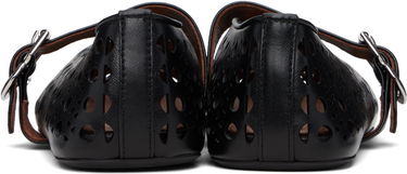 Njega cipela Alaïa ALAÏA Vienne Laser Cut Ballerina Flats Bijela | AA3A029CK216, 1