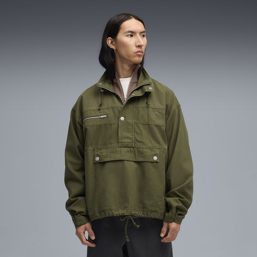 Jakna Puma PUMA x REPRESENT Anorak Jacket Zelena | 632541_92