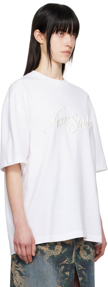 Majica kratkih rukava Acne Studios Acne Studios Logo T-Shirt Ružičasta | CL0327-, 4