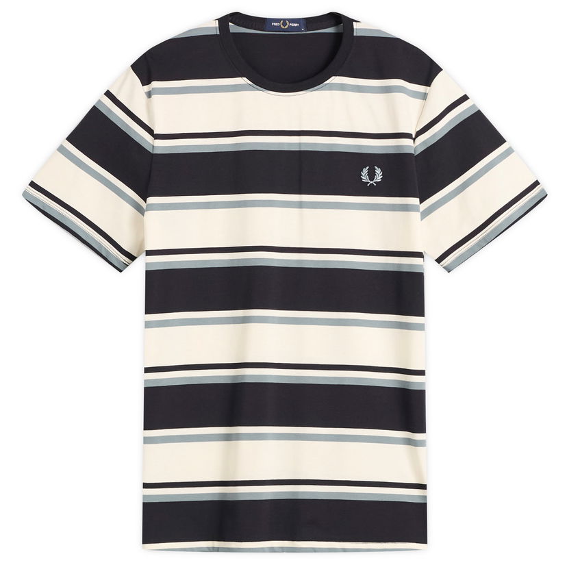 Majica kratkih rukava Fred Perry Fred Perry Bold Striped T-Shirt, Size Large Višebojno | M1302-608