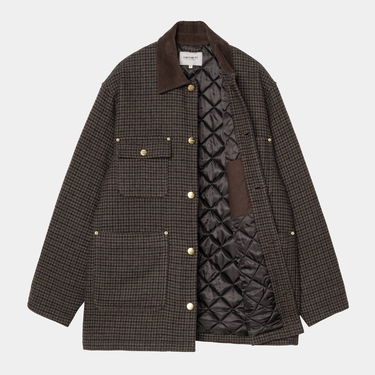 Kaputi Carhartt WIP Lowis Chore Coat Houndstooth Višebojno | I035344_9, 5