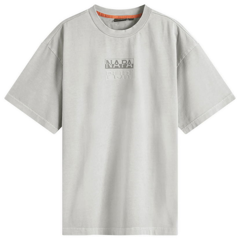 Majica kratkih rukava Napapijri Split Logo T-Shirt, Size Large Siva | NP0A4ILQH621