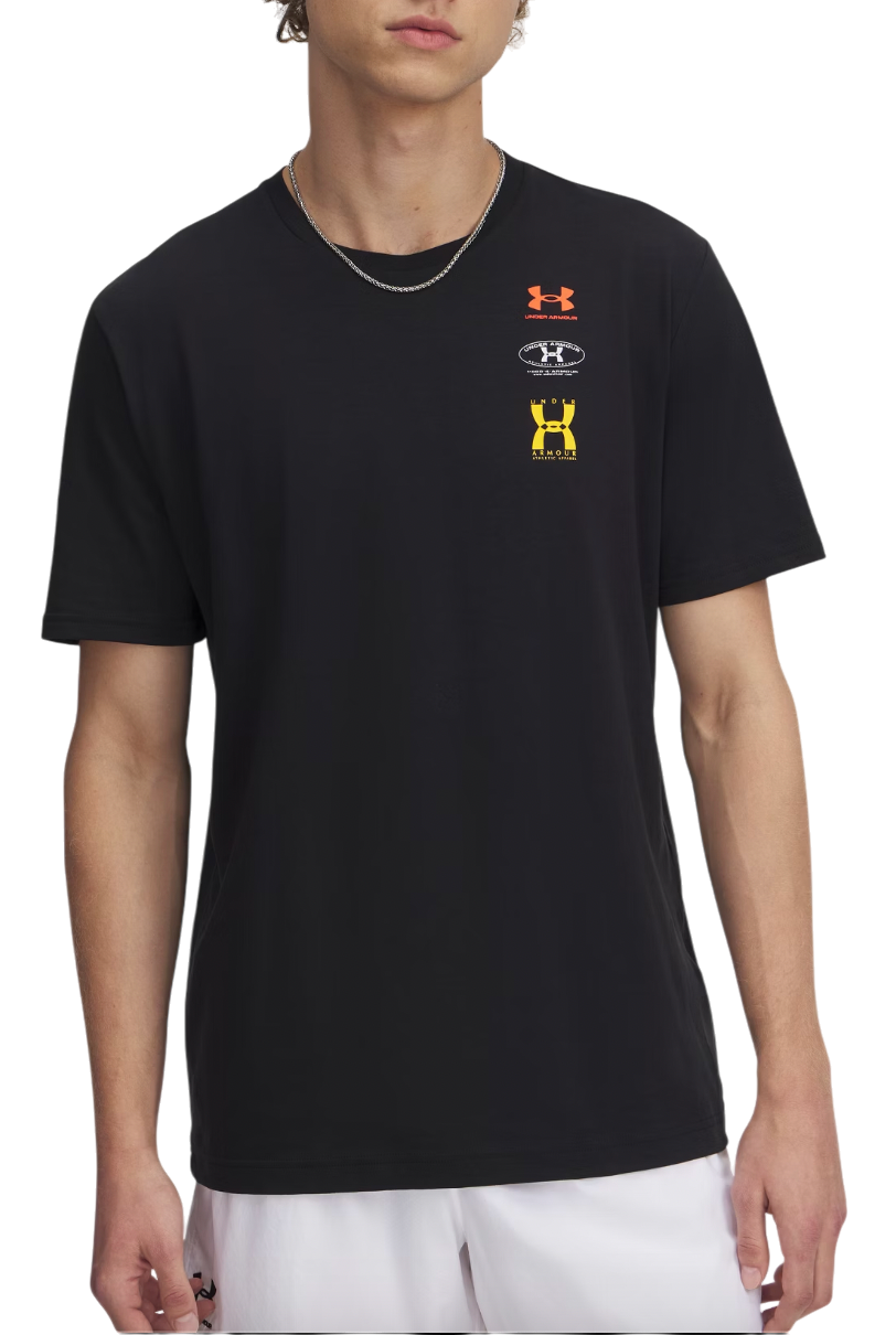 Majica kratkih rukava Under Armour 60/40S EVOL Logo Short Sleeve T-Shirt Crna | 1390165-001