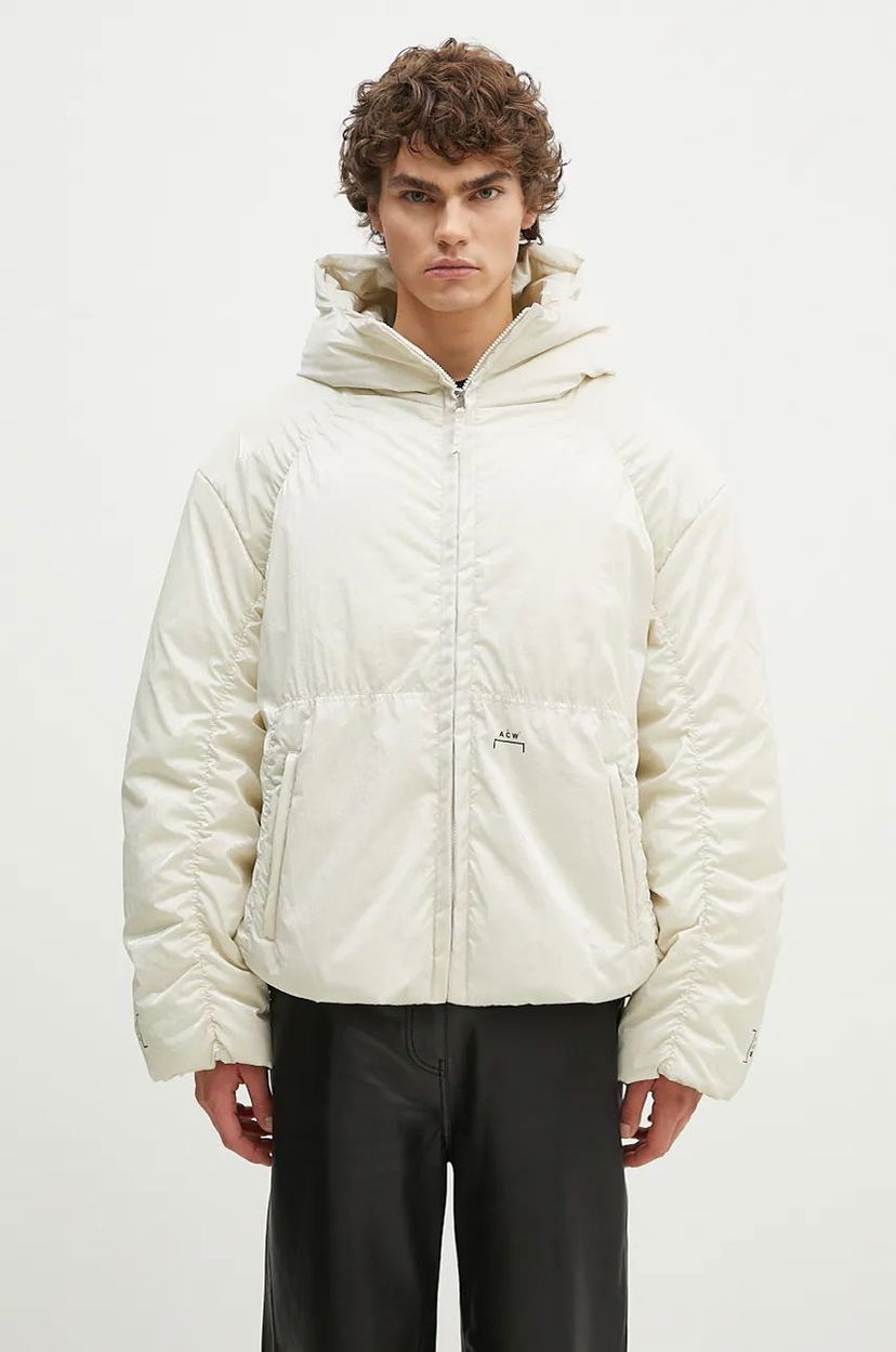 Pernata jakna A-COLD-WALL* Veneer Oversized Puffer Jacket Bež | ACWMO268