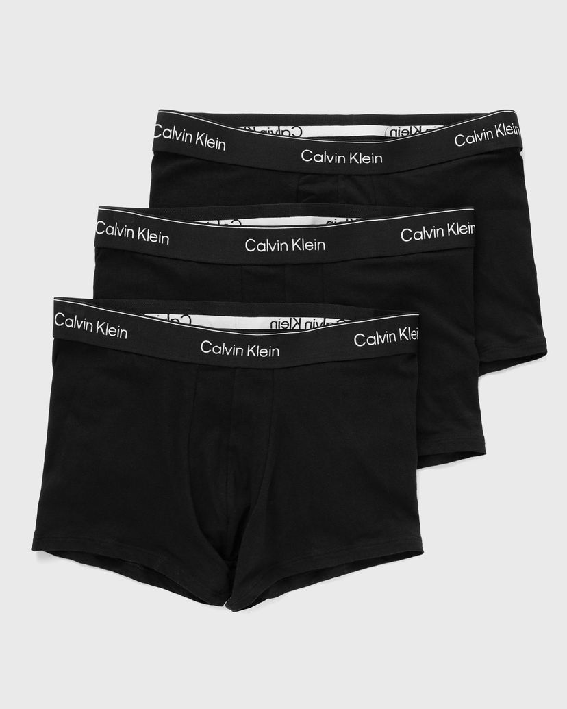 Bokserice CALVIN KLEIN ICON Cotton Stretch 3-Pack Trunks Crna | LV00NB4392TM6