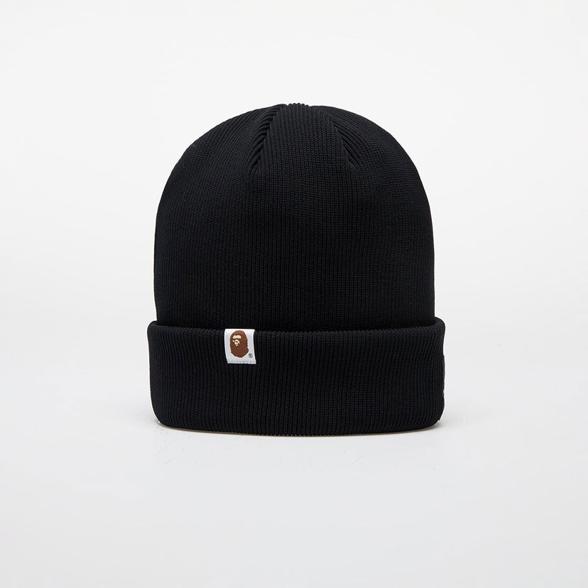 Kapica BAPE Logo Knit Cap Crna | 001HTK801008M BLK