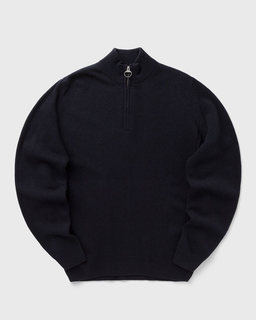 Džemper Barbour Holden Half-Zip Sweater Tamnoplava | MKN0837NY91