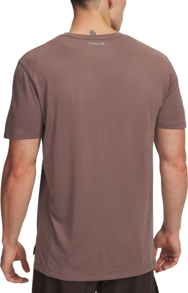 Majica kratkih rukava Under Armour Trail Run Short Sleeve T-Shirt Smeđa | 1389807-256, 1