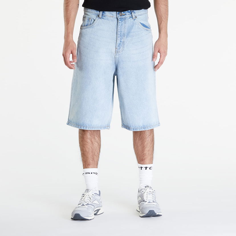 Kratke hlače Urban Classics 90's Heavy Denim Shorts New Light Blue Washed Plava | TB6639-12689