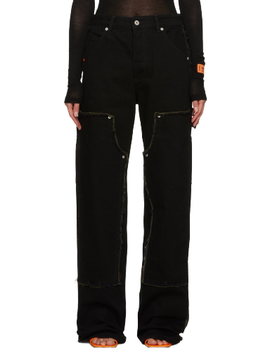 Jeans HERON PRESTON Rebuilt Carpenter Jeans Crna | HWYB009F23DEN0011000